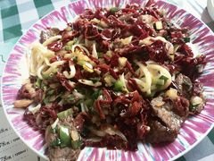 滚刀肉辣皮子拌面-新疆巴州金丝特餐厅(大钟寺店)