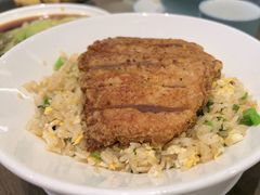 蒜香嫩猪排配炒饭-添好运(武商MALL店)
