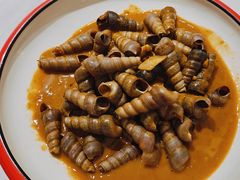 花生酱炒钉螺-钱山海鲜大排档