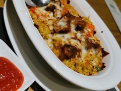 意式红烩牛肉焗饭-棒约翰比萨·意面(金桥国际店)