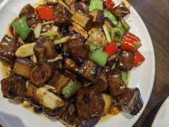 杭椒茄子爆牛肉粒-新旺茶餐厅(嘉里城店)