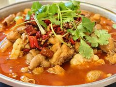 肥肠公鸡锅-彭记铁锅肥肠(东四总店)