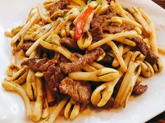 花生芽炒牛柳-大门水乡·顺德菜