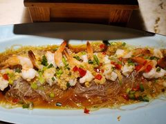 蒜蓉粉丝虾-绿茶餐厅(西湖银泰百货店)