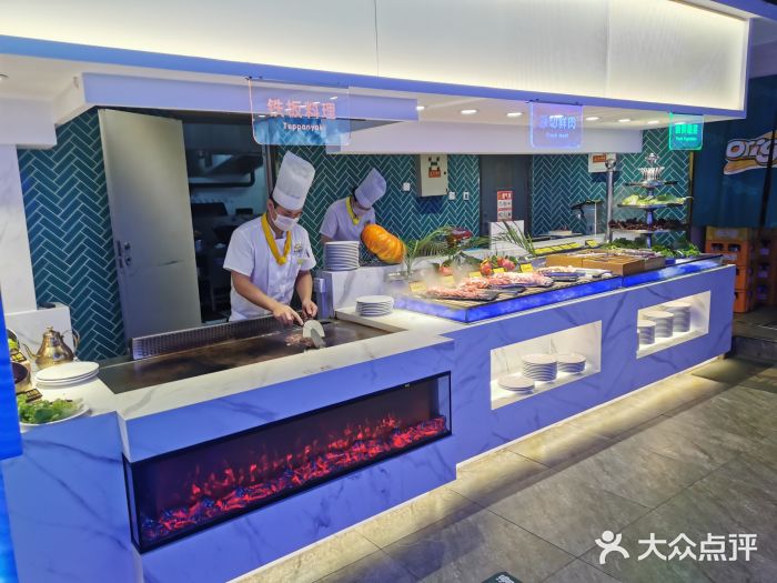 好伦哥比萨烤肉自助(昌平航母店)自助取餐区图片