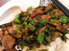 青椒瘦肉条-德天顺盖码饭(人民西路店)