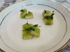 芥味翡翠低温带子-湖滨28中餐厅·西湖宴·杭州君悦酒店