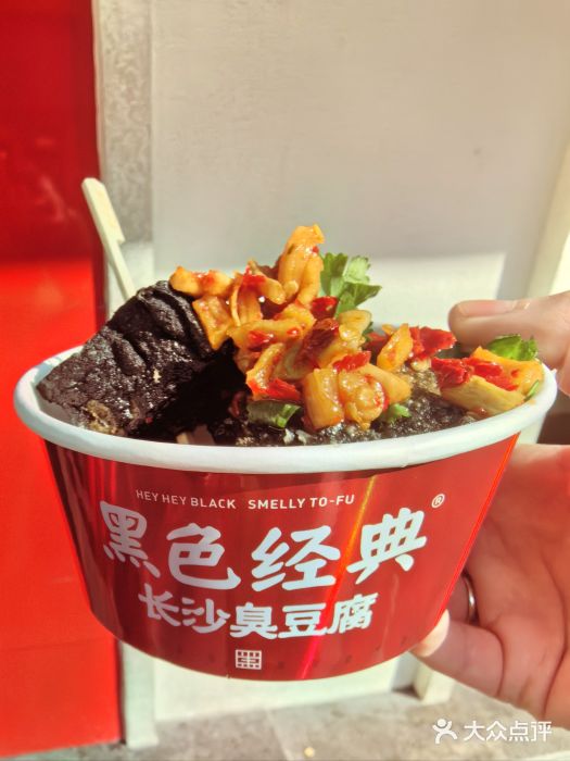黑色经典臭豆腐·湖南特产(步行街店)图片