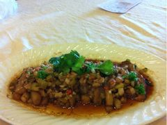 野山椒蒸茄子-金汇景海鲜酒家