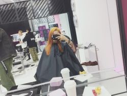 点击看大图 特别细心的是 女孩子都是带着耳饰来的 我随意的装在包包里,结果希文拿了个粉色首饰盒给我!暖心❤️简直太细心!-MY HAIR ARDOR