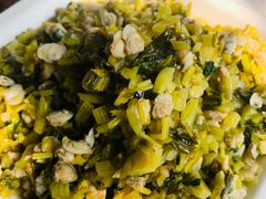 蚬肉炒咸菜-吾介小籠館