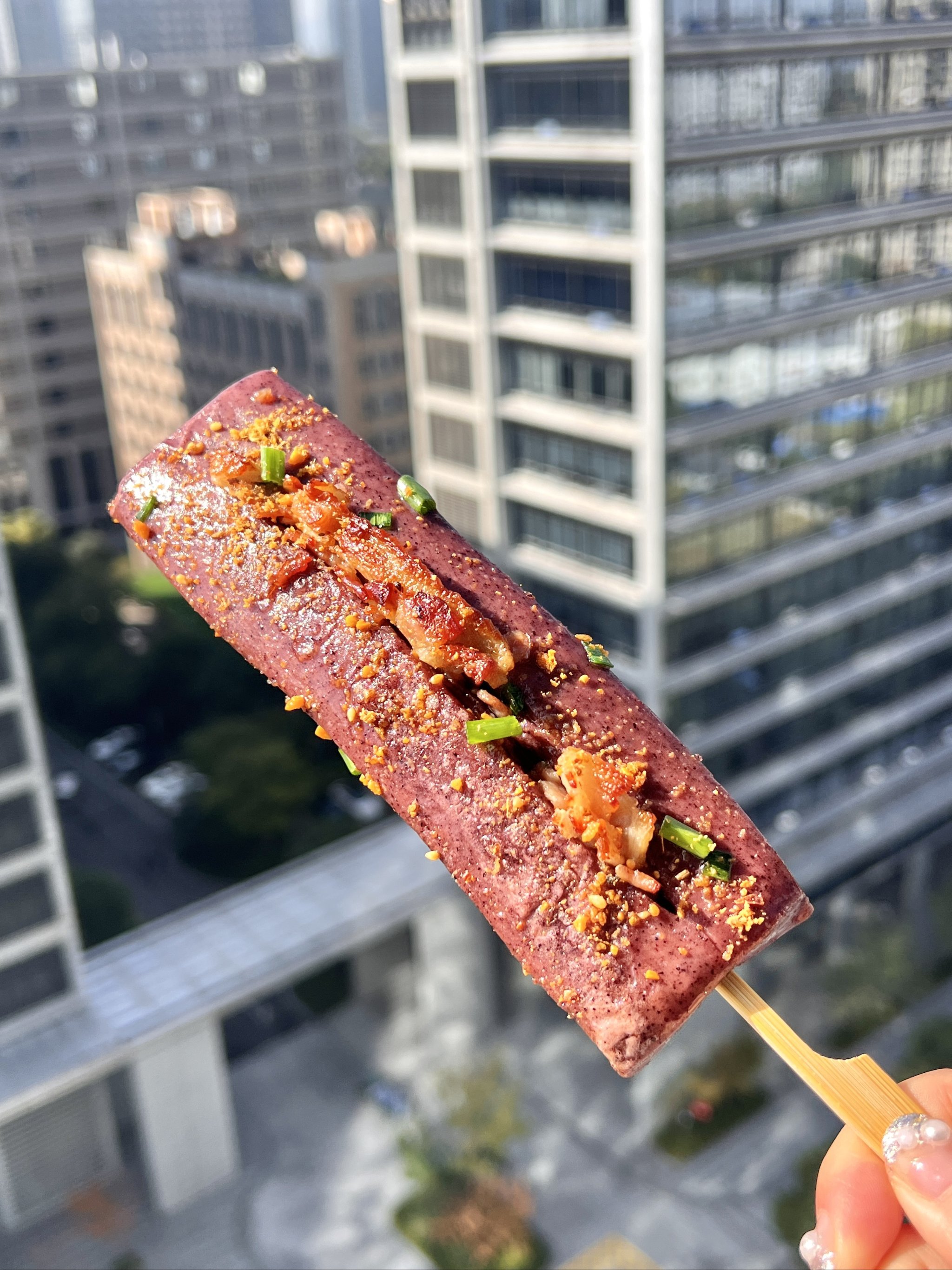 这五彩脆皮年糕一口拿捏住我了