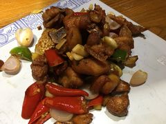 傣味柠檬香酥鸡-云海肴·汽锅鸡·云南菜(天津国金汇店)