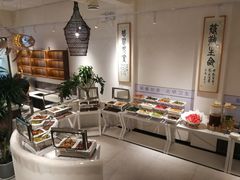 自助取餐区-鹈鹕素食餐厅自助餐部(正阳街店)