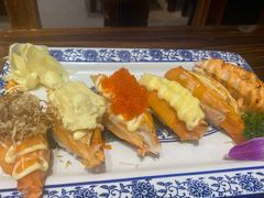 赤焰帝黄蟹六味握寿司-达摩食堂(仓山万达店)