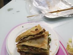 -老红桥炸灌肠牛肚锅烧烤(定福庄店)