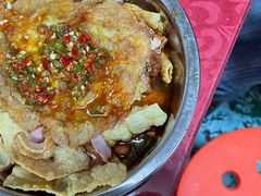 炸蛋-谭老太正宗柳州螺狮粉(家和花园店)