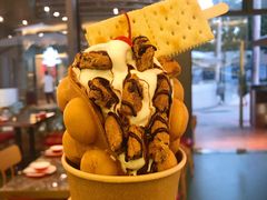 奥利奥牛奶雪糕鸡蛋仔芭菲-CHOCHENG&CO.(欢乐海岸店)