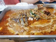 油泼香辣清江鱼-鱼酷活鱼烤鱼(梅江印象城店)