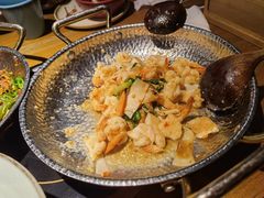 锅烧脆脆虾-吃饭皇帝大土家民族菜(正大广场店)