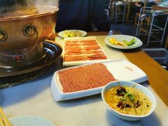 手切鲜羊肉-正福居老北京正宗铜锅泉水涮肉(彰化路店)