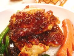 黑椒汁鸡扒拌饭-公仔堂港式茶餐厅(西村店)