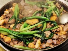 大盘菜心鸡杂-福仙来酒家(东峻广场店)