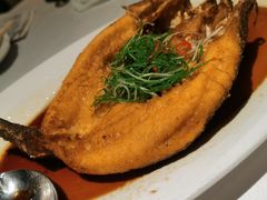 黄油花雕浸笋壳鱼-玫瑰厅上海菜(兴国路店)