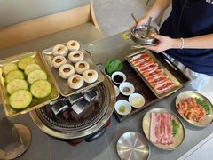 -围炉肉舍•炭烤活鳗•丹东海鲜烤肉(步行街店)