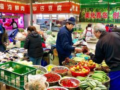 自助取餐区-青岛市本溪路农贸市场