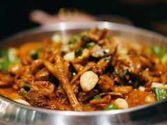 土鸡烧板栗-甜阿姨·天台花园私房菜(万松园店)