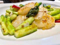 芦笋炒澳洲带子-北京泰富酒店-柏景轩中餐厅
