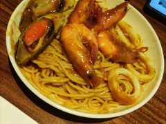 冬阴功海鲜烩意粉-路易十三西餐厅(西关新天地店)