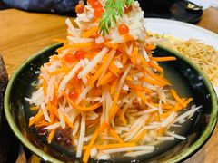 青稞酒酿脆藕丝-敏珠拉姆藏餐·南京厨房(富春江东街店)