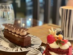 费尔蒙皇家巧克力蛋糕-上海和平饭店维克多咖啡厅 Victor's