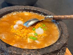 招牌石锅海胆豆腐-锦楼·臻选新杭帮(杭州中心店)