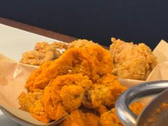 炸鸡一半一半-富乐满韩国正宗炸鸡韩国料理(虹泉路店)