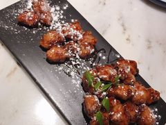 雪花糖醋里脊-绿茶餐厅(松江万达店)