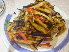 风味茄子-大眼锅贴水饺(河东店)