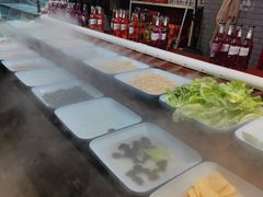 自助取餐区-德得轩烤涮一体自助餐厅(王府井店)