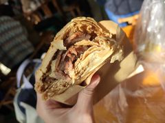 烧饼夹肉-李小老烧饼(常营民族家园店)
