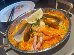 西班牙火腿海鲜饭-庐灶江南·江南菜·四合院Bistro(东直门雍和宫·原华侨宾馆店)
