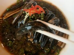 鲜椒秋葵炝虎尾-扬州香格里拉·香宫中餐厅