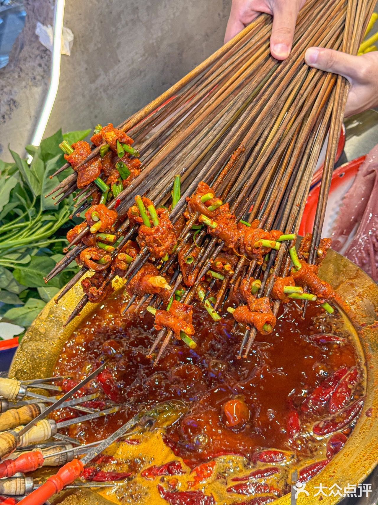 拜托。来杨家坪一定要吃芊禧串串！！
