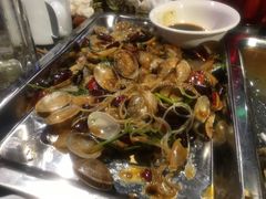辣炒花蛤-马路牙子地桌烤肉(工体店)