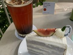 无花果伯爵蛋糕-ADO KAFE(大学城店)