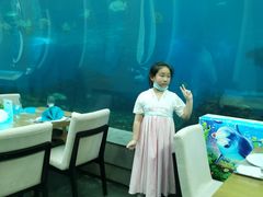 -海棠湾洲际-涛·海底餐厅·美人鱼·自助餐·海底隧道