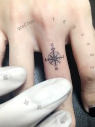 罗盘-PinooTattoo皮奴刺青纹身设计总部