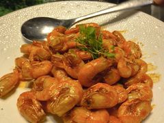 青柠蜜汁油爆虾-同庆楼(花园店)