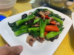 菜心炒面肉-大笑饭堂(甲子桥店)